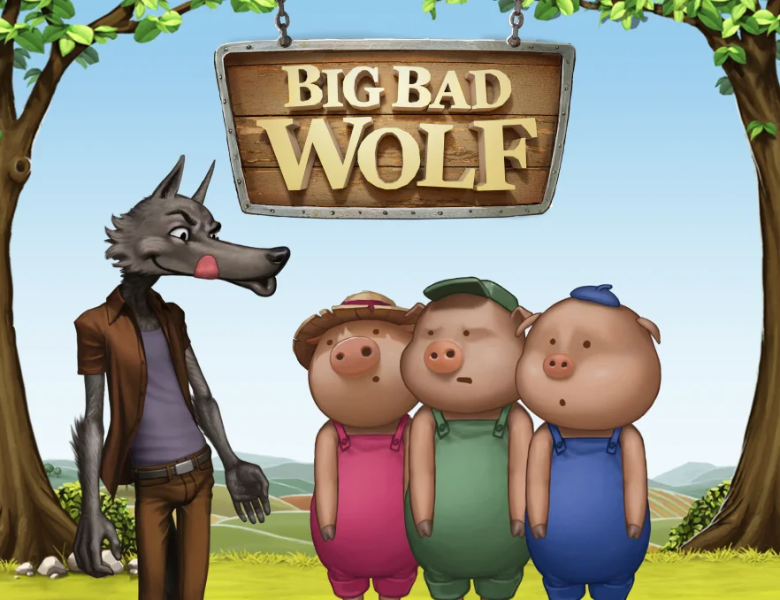 CK444 big bad wolf slot game